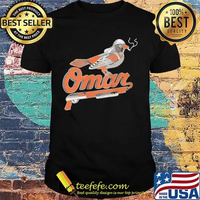 Omar the wire baltimore oriole shirt