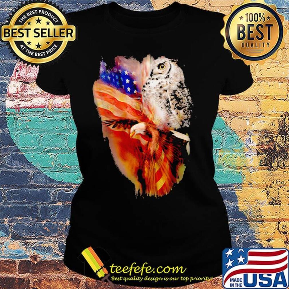 Owl American Wings Independence Day Shirt Ladies tee Owl American Wings Independence Day Shirt Ladies tee