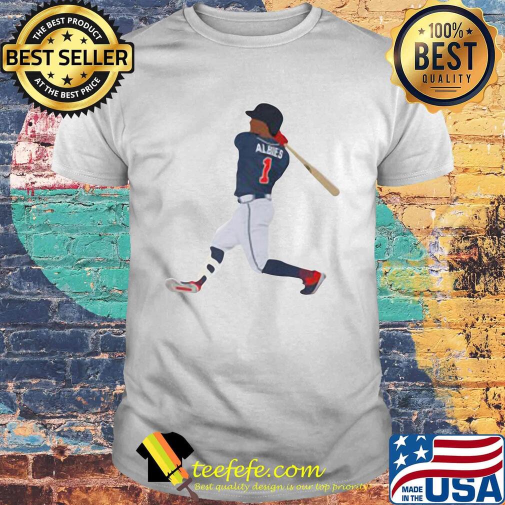 Ozzie albies atlanta braves baseball team player shirt