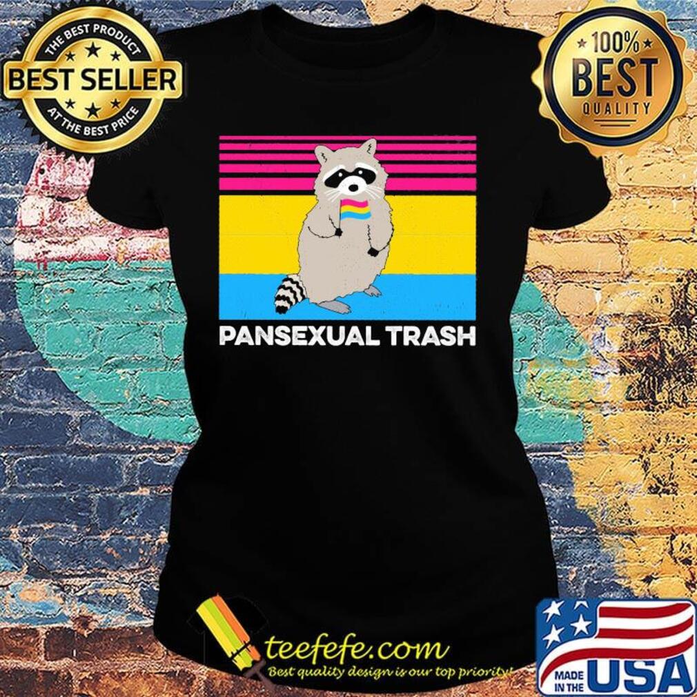 Pansexual Transh Procyon Lotor LGBT Shirt Ladies tee Pansexual Transh Procyon Lotor LGBT Shirt Ladies tee