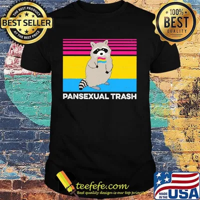 Pansexual Transh Procyon Lotor LGBT Shirt