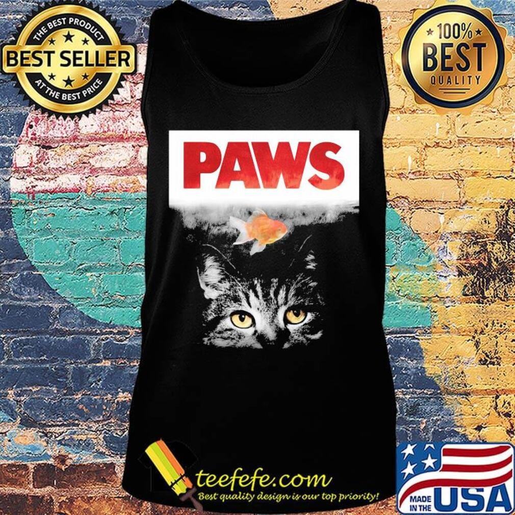 Paws Cat and fish s Tank top Paws Cat and fish s Tank top