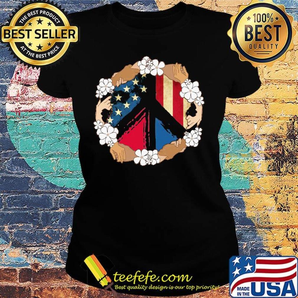 Peace juneteenth freedom day american flag independence day flowers s Ladies tee Peace juneteenth freedom day american flag independence day flowers s Ladies tee