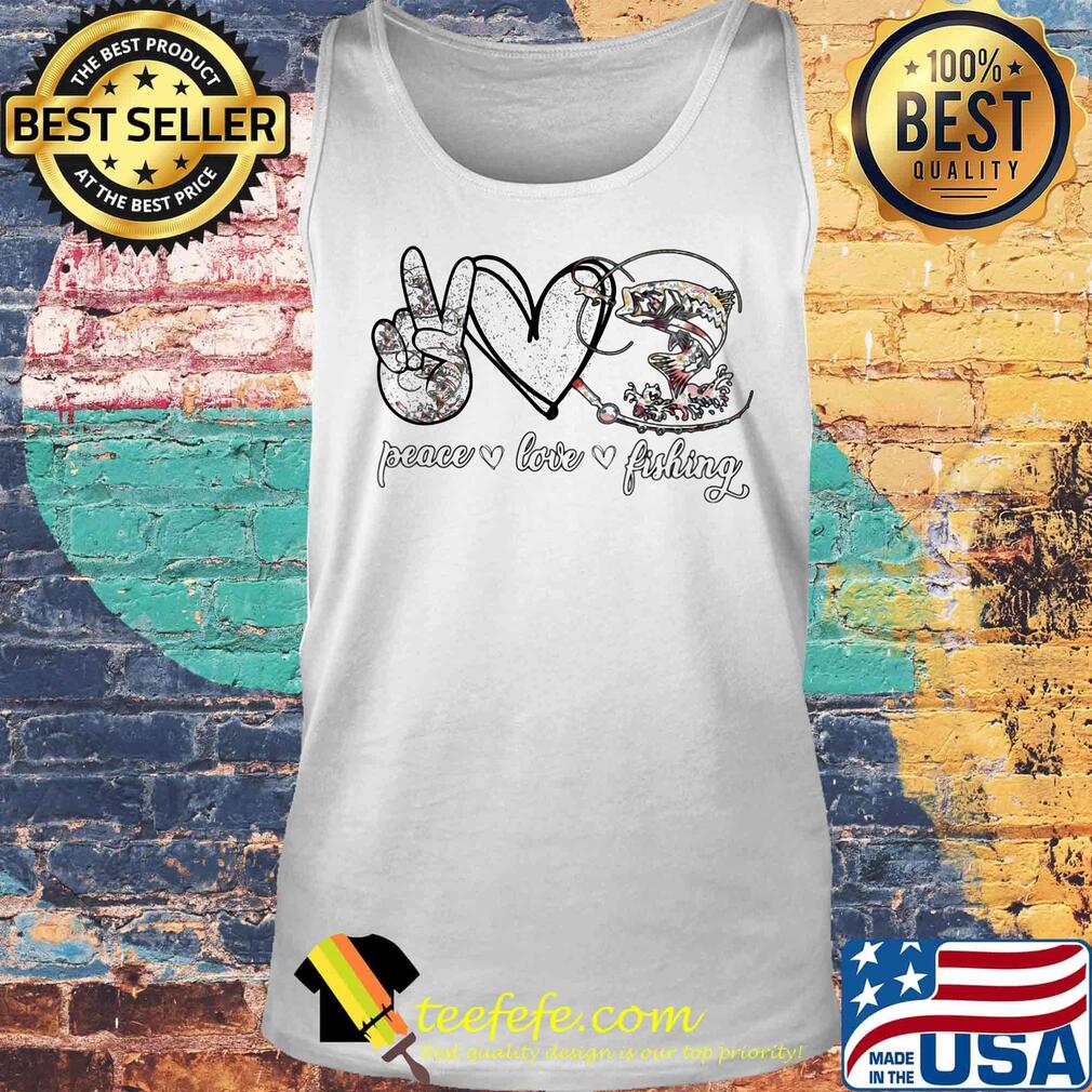 Peace love fishing classic s Tank top Peace love fishing classic s Tank top