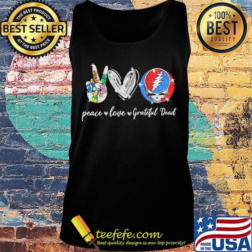 Peace love grateful dead diamond s Tank top Peace love grateful dead diamond s Tank top