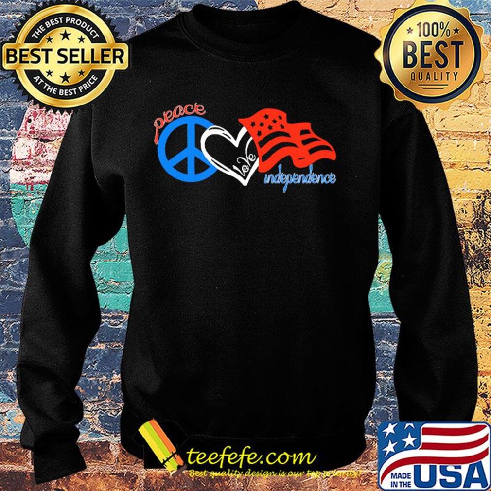 Peace love independence day american flag s Sweater Peace love independence day american flag s Sweater
