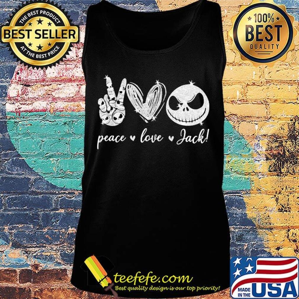 Peace love jack skellington diamond s Tank top Peace love jack skellington diamond s Tank top