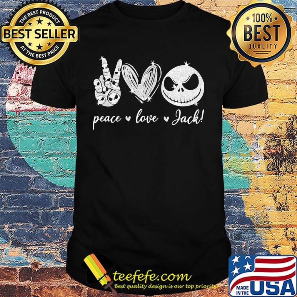 Peace love jack skellington diamond shirt Peace love jack skellington diamond shirt