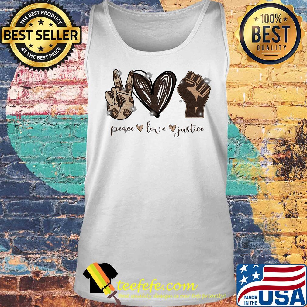 Peace love justice black lives matter s Tank top Peace love justice black lives matter s Tank top