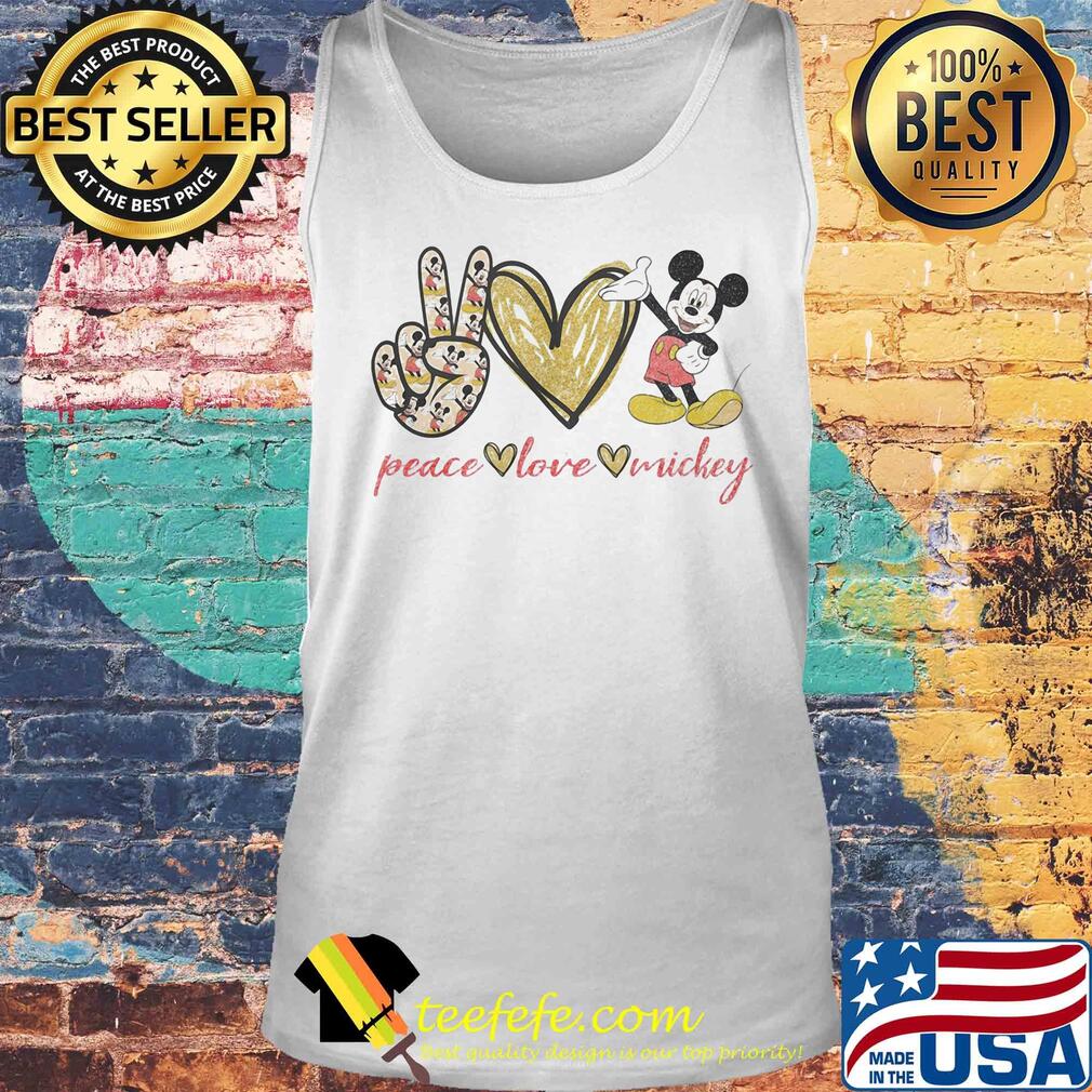 Peace love mickey mouse s Tank top Peace love mickey mouse s Tank top