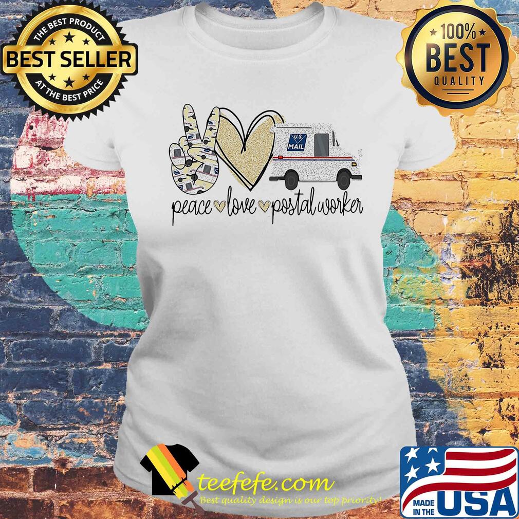 Peace love postal worker diamond s Laides tee Peace love postal worker diamond s Laides tee