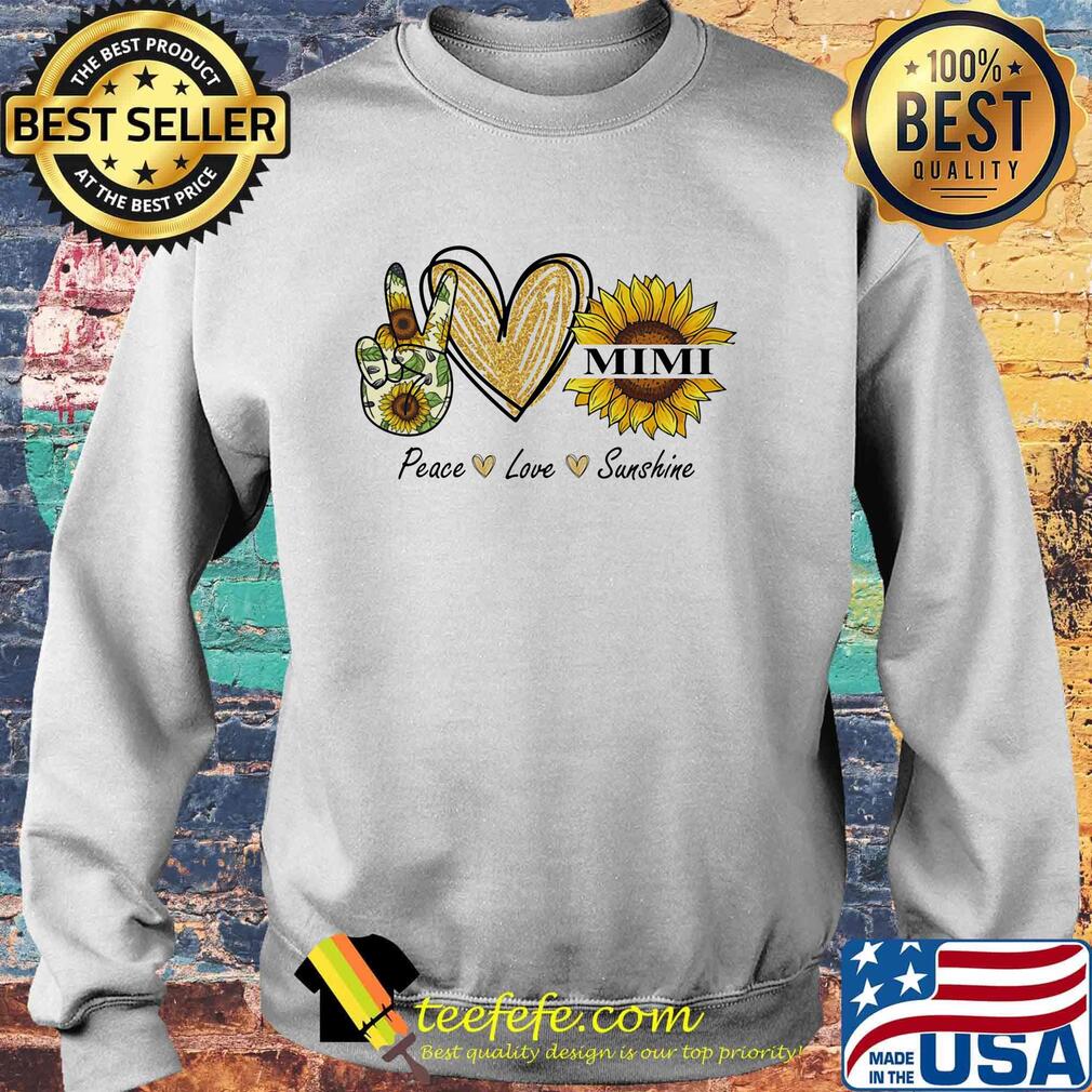 Peace love sunshine mimi sunflower heart s Sweater Peace love sunshine mimi sunflower heart s Sweater
