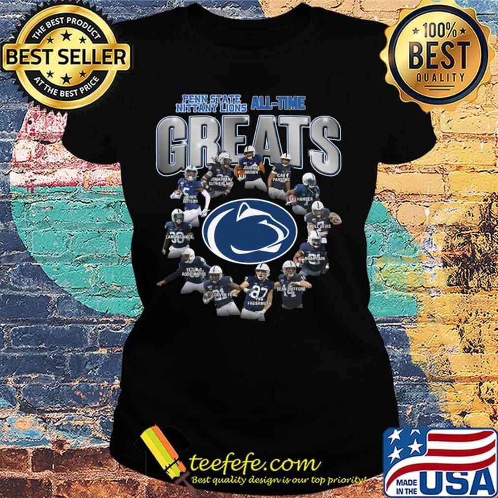 Penn state nittany lions all-time greats s Ladies tee Penn state nittany lions all-time greats s Ladies tee