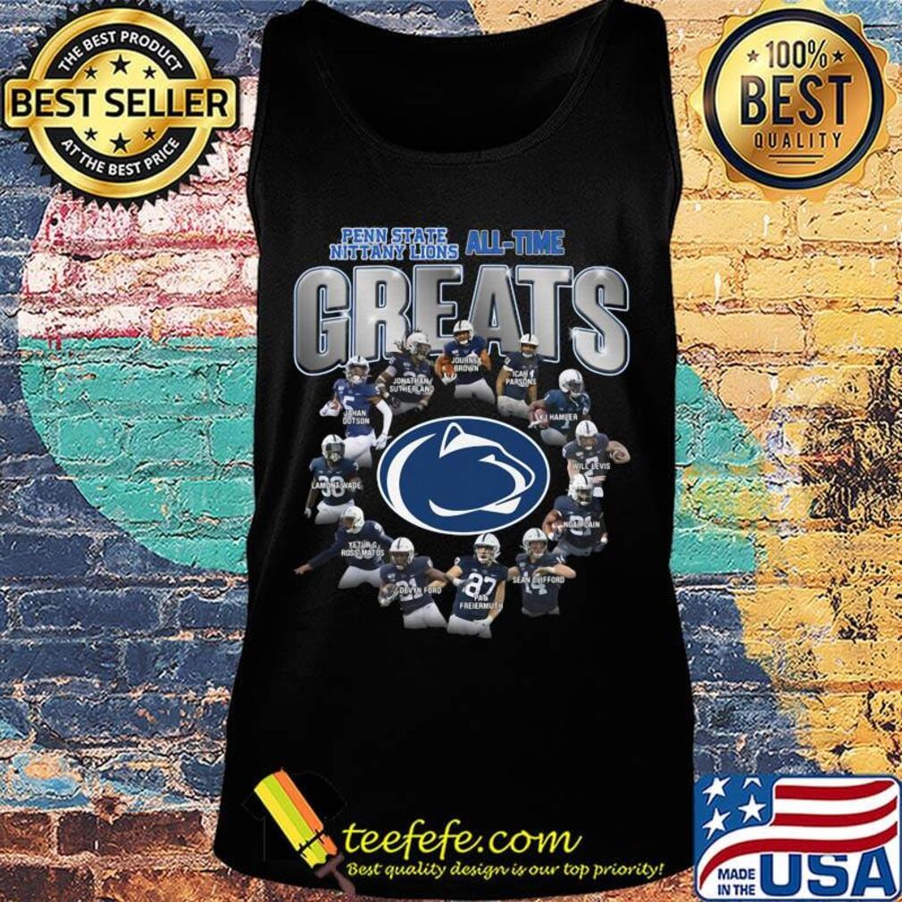 Penn state nittany lions all-time greats s Tank top Penn state nittany lions all-time greats s Tank top