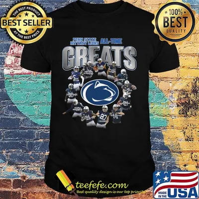 Penn state nittany lions all-time greats shirt