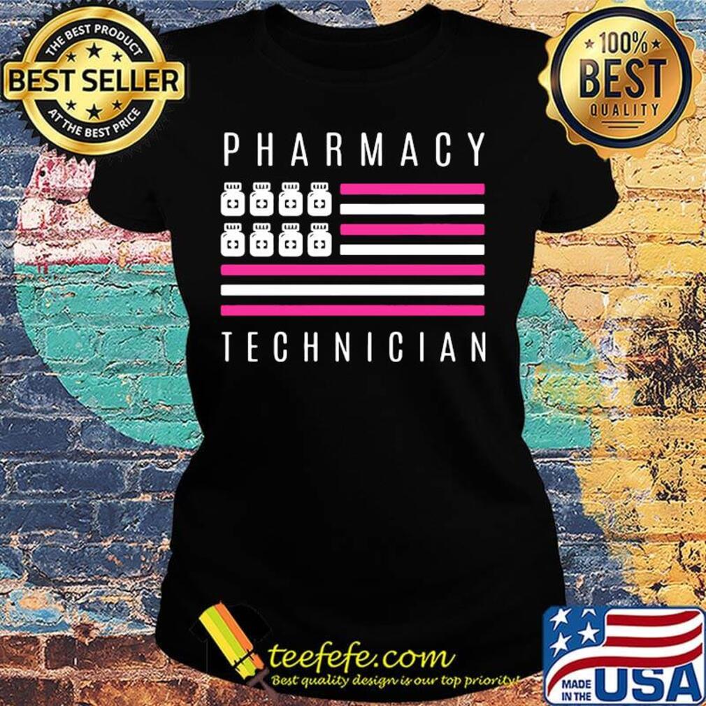 Pharmacy technician american flag s Ladies tee Pharmacy technician american flag s Ladies tee