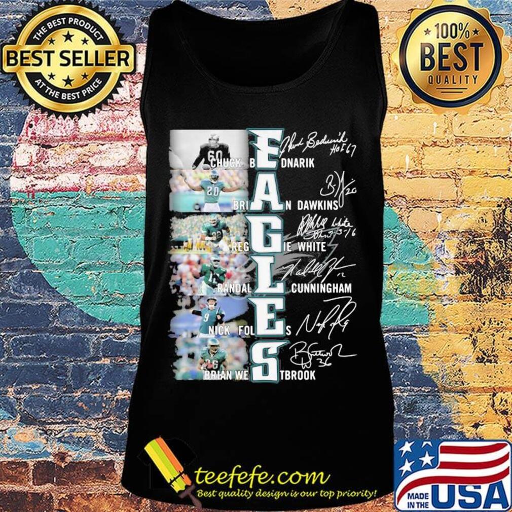 Philadelphia eagles football team players signatures s Tank top Philadelphia eagles football team players signatures s Tank top