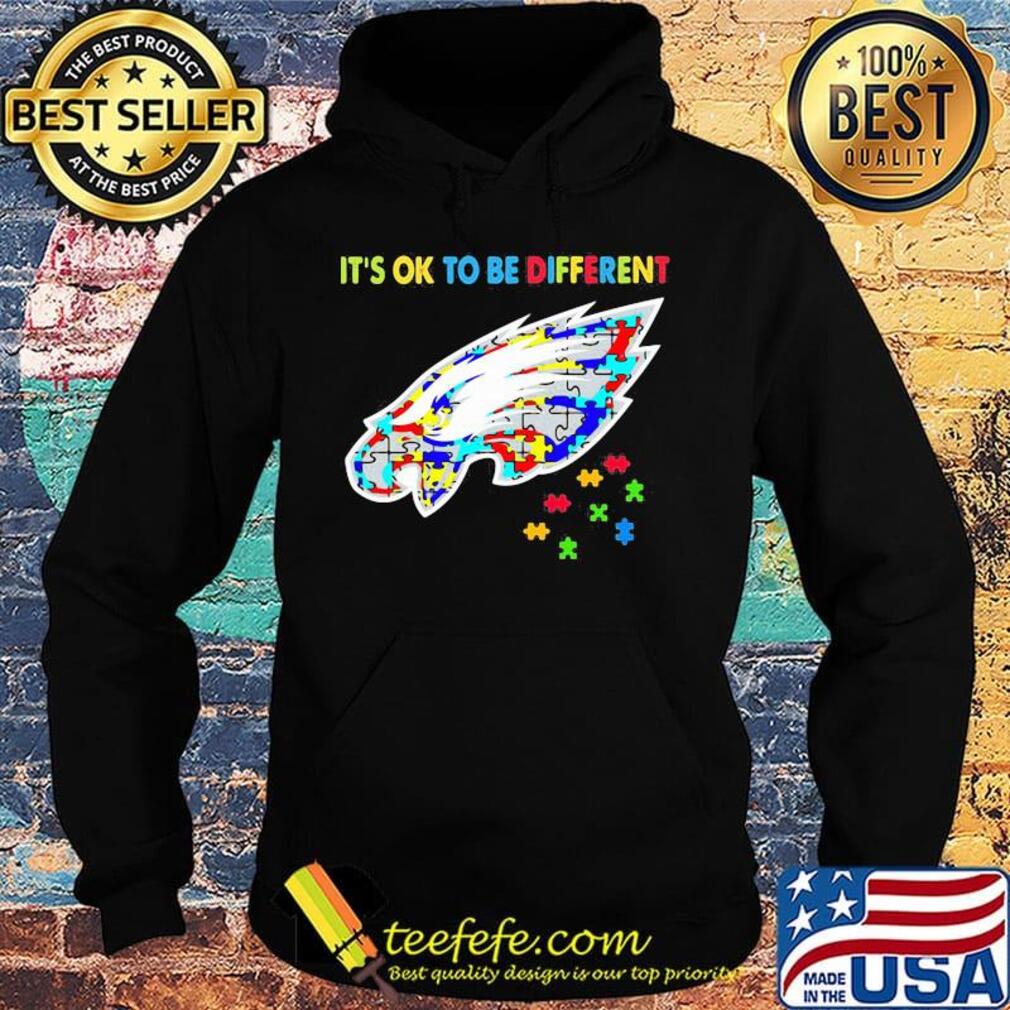Philadelphia eagles it's ok to be different autism awareness s Hoodie Philadelphia eagles it's ok to be different autism awareness s Hoodie