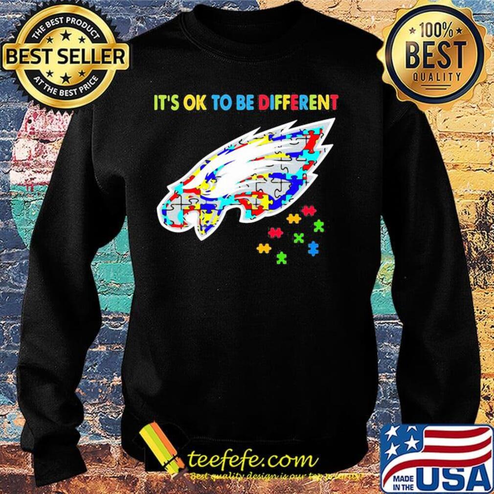 Philadelphia eagles it's ok to be different autism awareness s Sweater Philadelphia eagles it's ok to be different autism awareness s Sweater