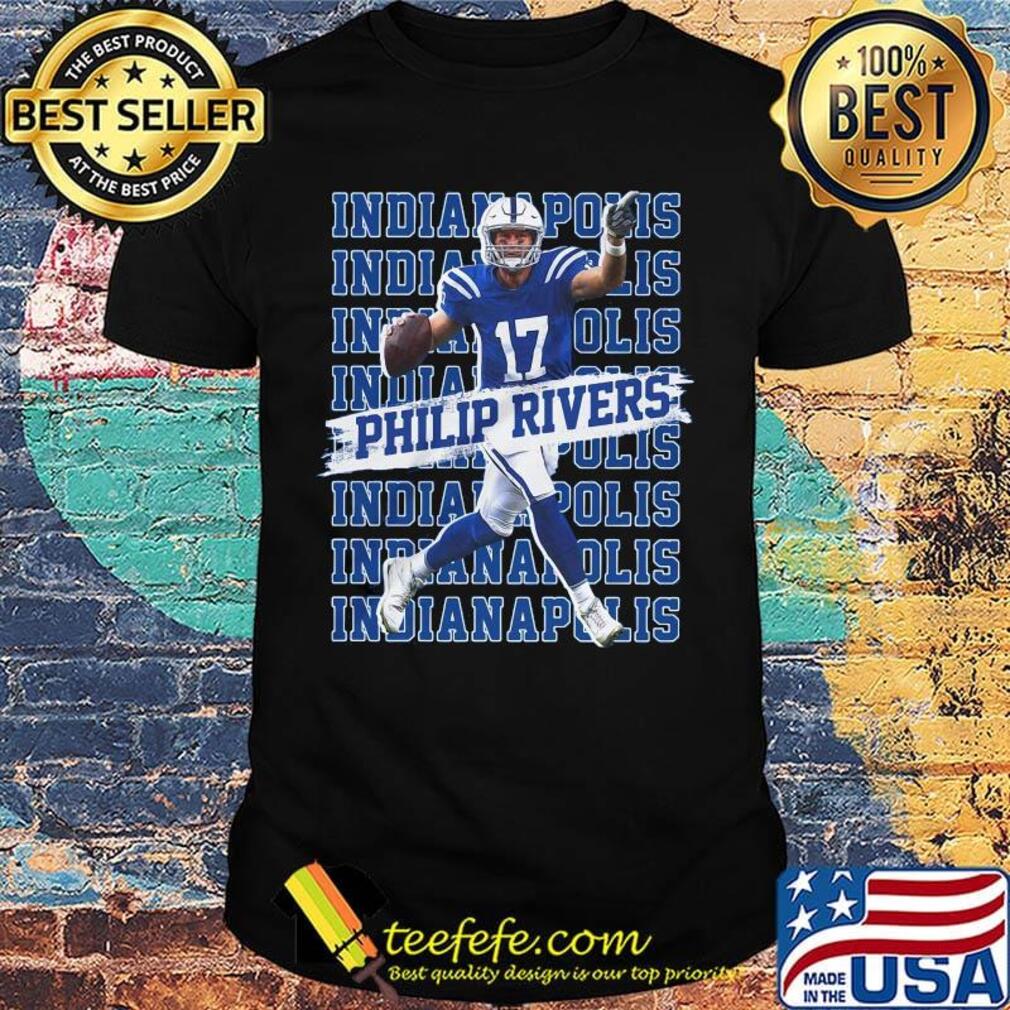 Philip rivers 17 indianapolis colts football shirt