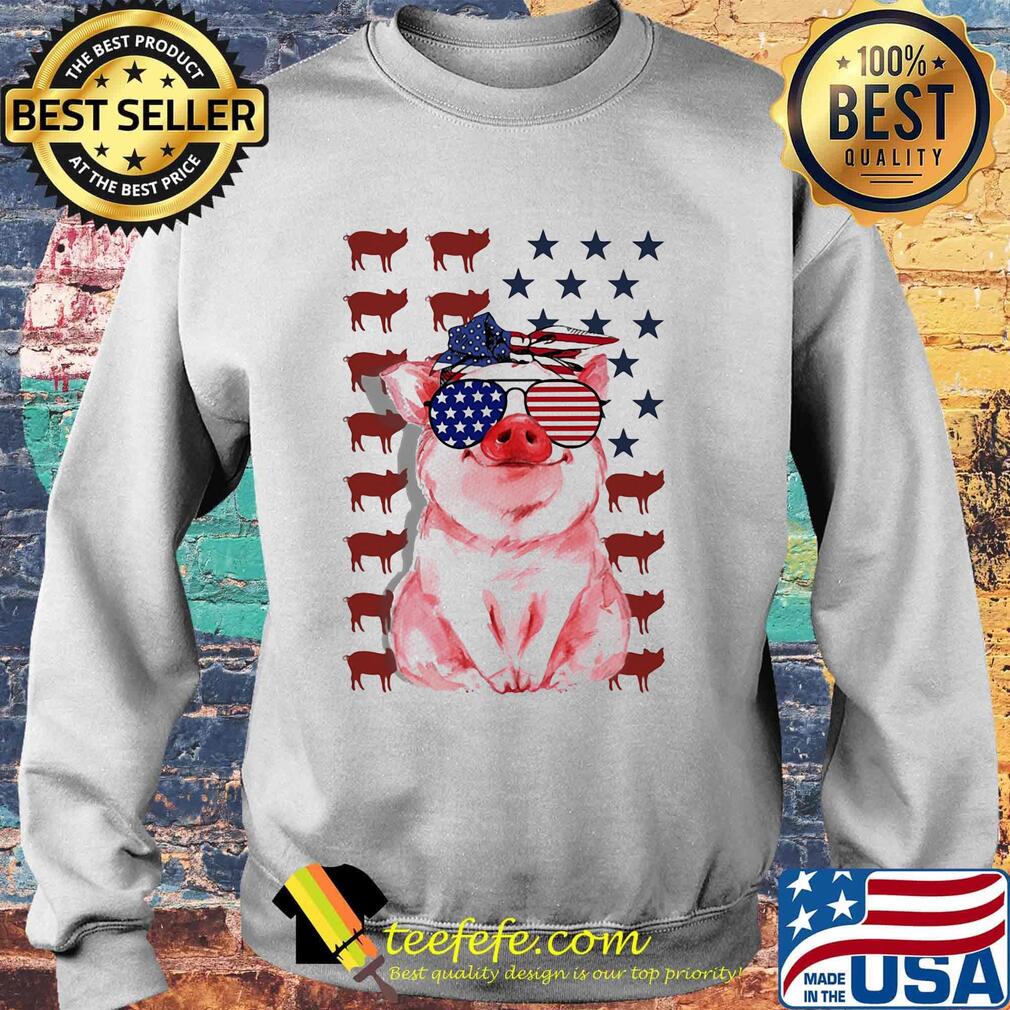 Pig American flag veteran Independence day s Sweater Pig American flag veteran Independence day s Sweater