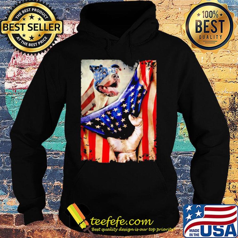 Pitbull dog american flag independence day s Hoodie Pitbull dog american flag independence day s Hoodie