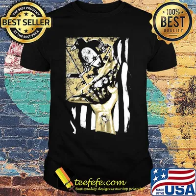 Pittsburgh penguins american flag independence day shirt