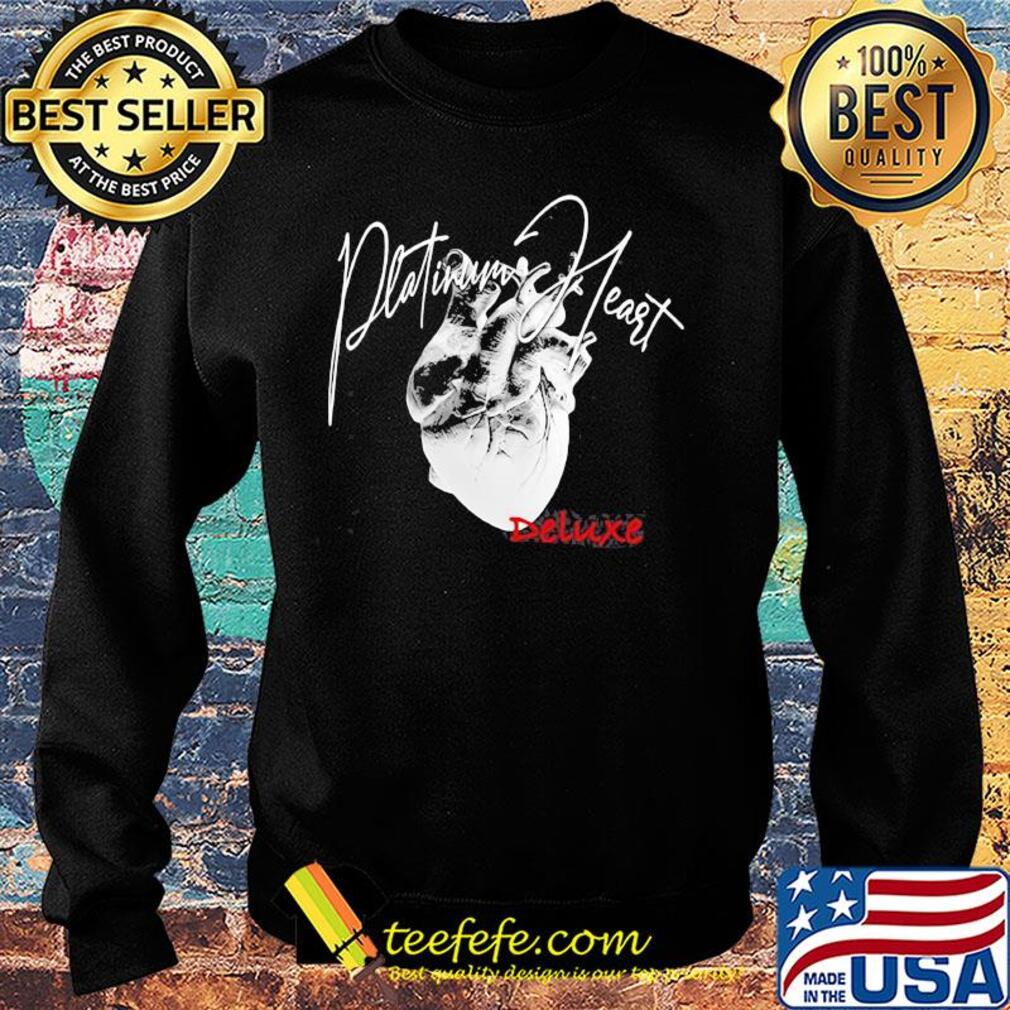 Platinum heart deluxe black s Sweater Platinum heart deluxe black s Sweater