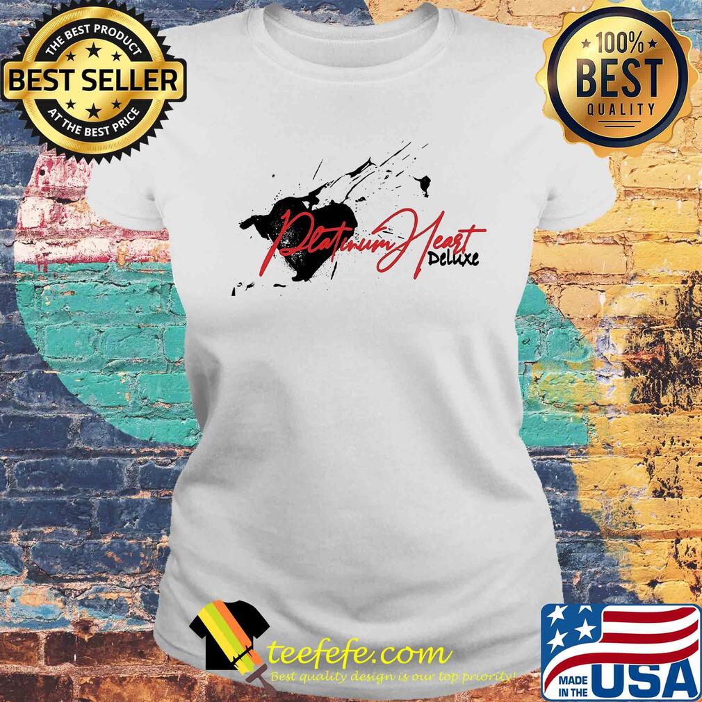 Platinum heast pellixe heart s Laides tee Platinum heast pellixe heart s Laides tee