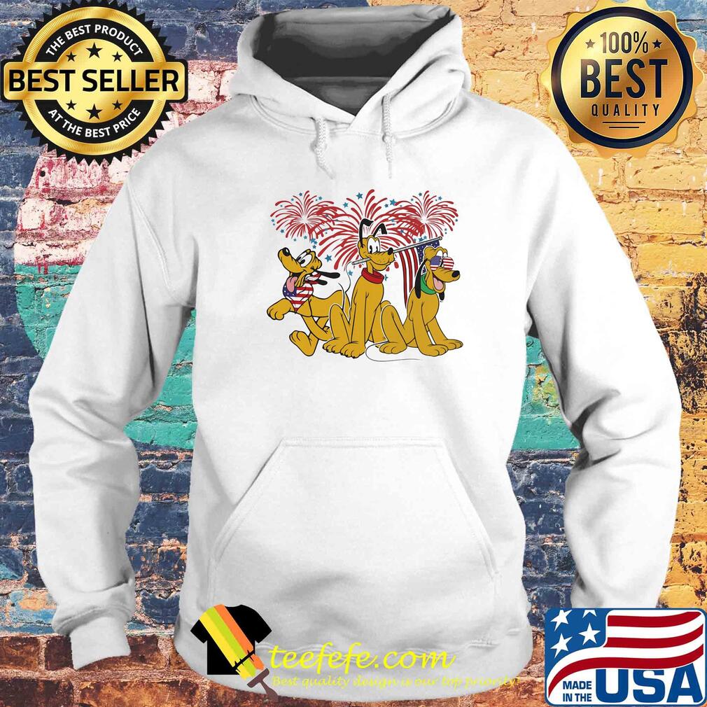 Pluto dog firework american flag independence day s Hoodie Pluto dog firework american flag independence day s Hoodie
