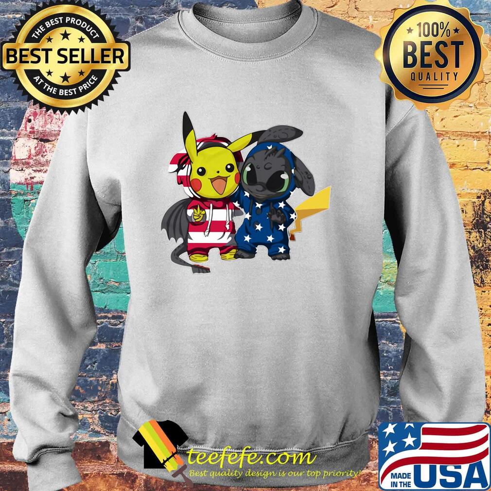 Pokemon and toothless america 4th of july independence day s Sweater Pokemon and toothless america 4th of july independence day s Sweater