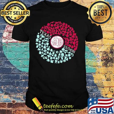 Pokemon pokeball tigers texas southern university shirt
