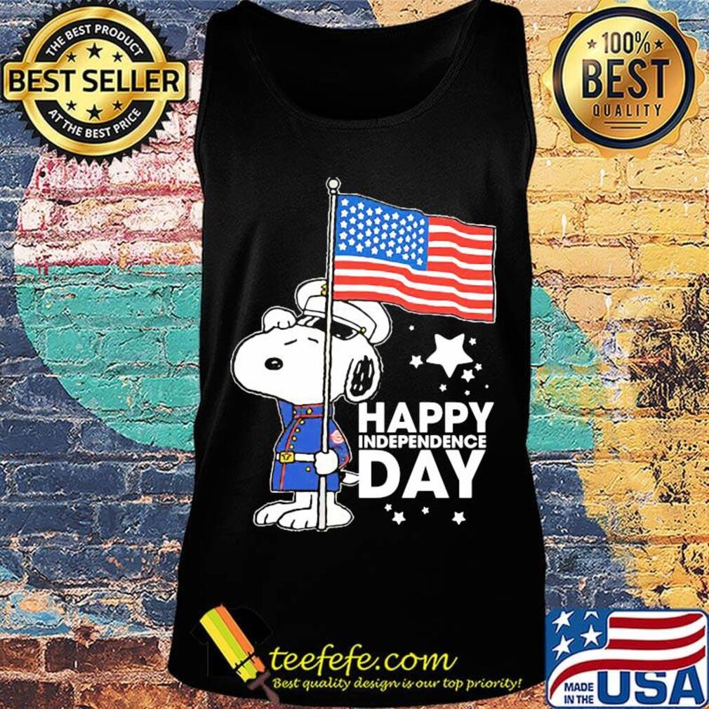 Police snoopy american flag happy independence day s Tank top Police snoopy american flag happy independence day s Tank top