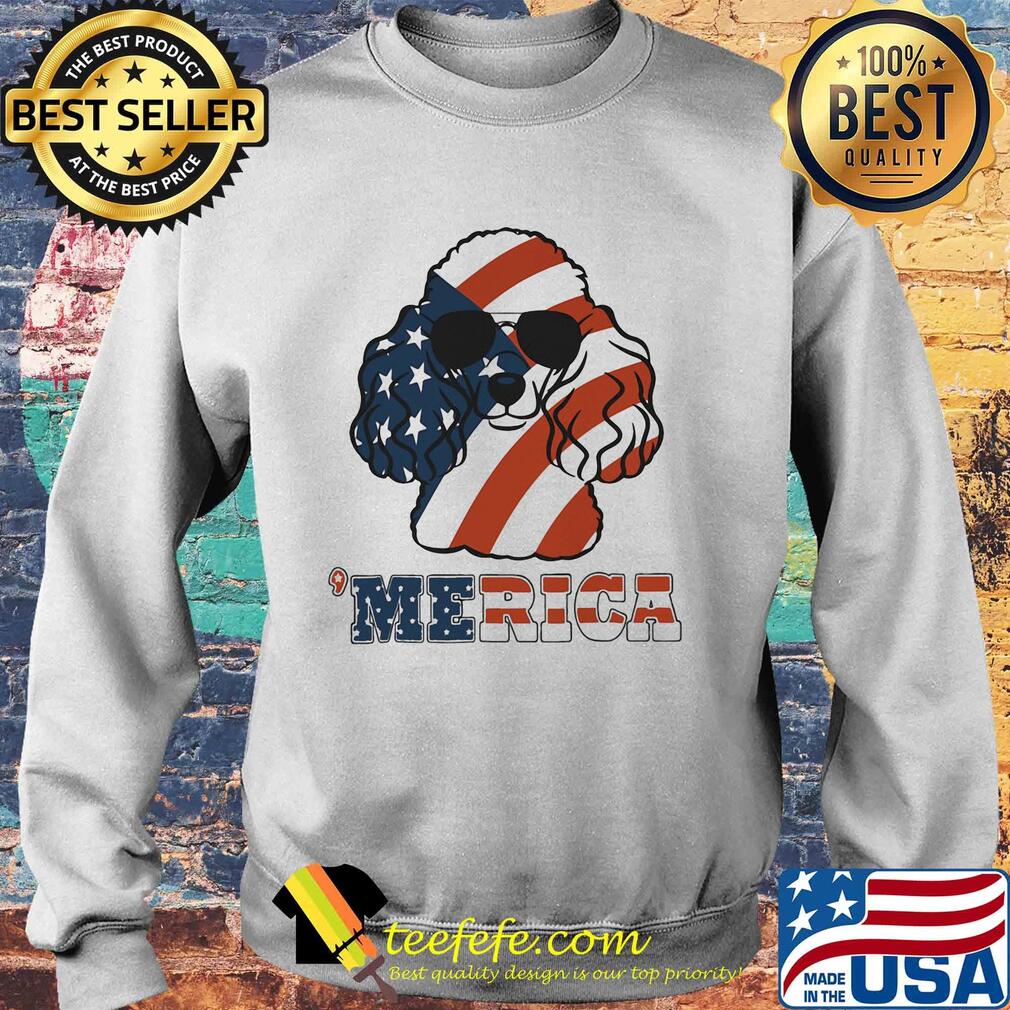 Poodle 4th of July American flag veteran Independence Day s Sweater Poodle 4th of July American flag veteran Independence Day s Sweater