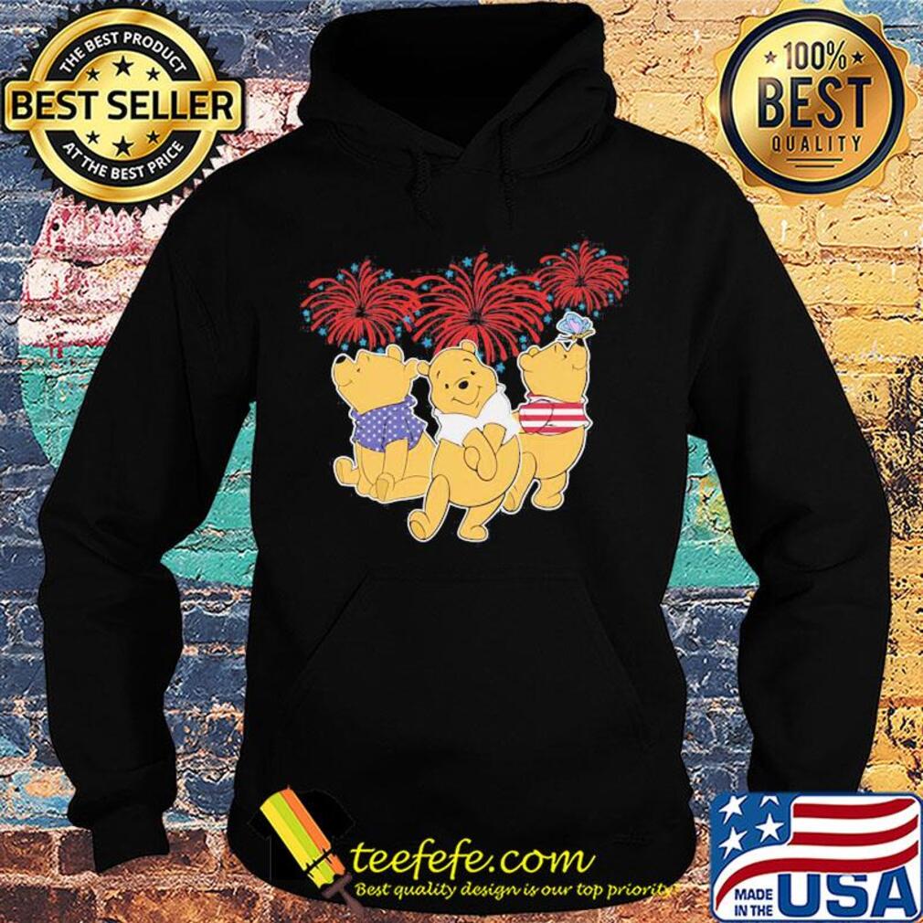 Pooh firework american flag independence day s Hoodie Pooh firework american flag independence day s Hoodie