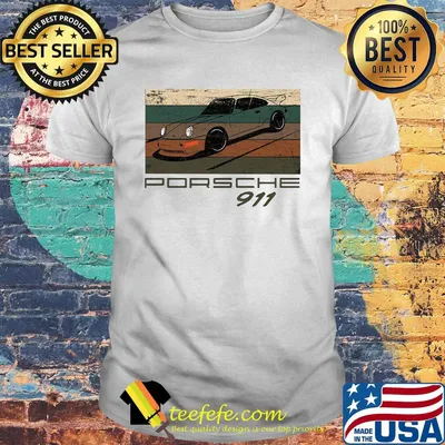 Porsche 911 Car Vintage Retro Shirt