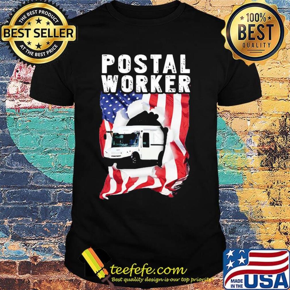 Postal worker american flag independence day shirt Postal worker american flag independence day shirt
