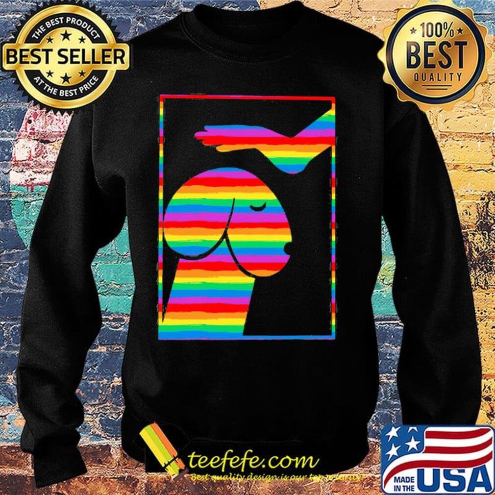 Pride Dog Hand Visual Art Shirt Sweater Pride Dog Hand Visual Art Shirt Sweater