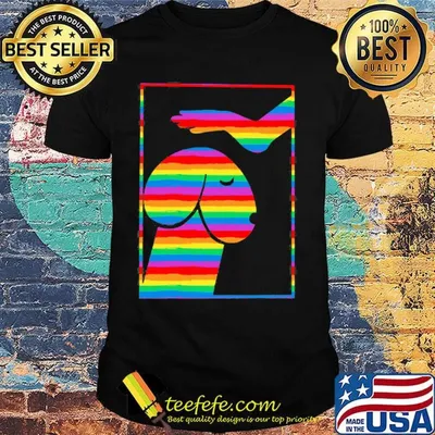 Pride Dog Hand Visual Art Shirt