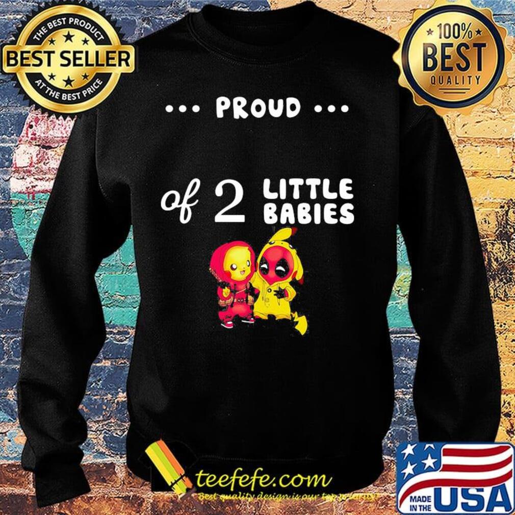 Proud of 2 little babies pokemon and spider man s Sweater Proud of 2 little babies pokemon and spider man s Sweater