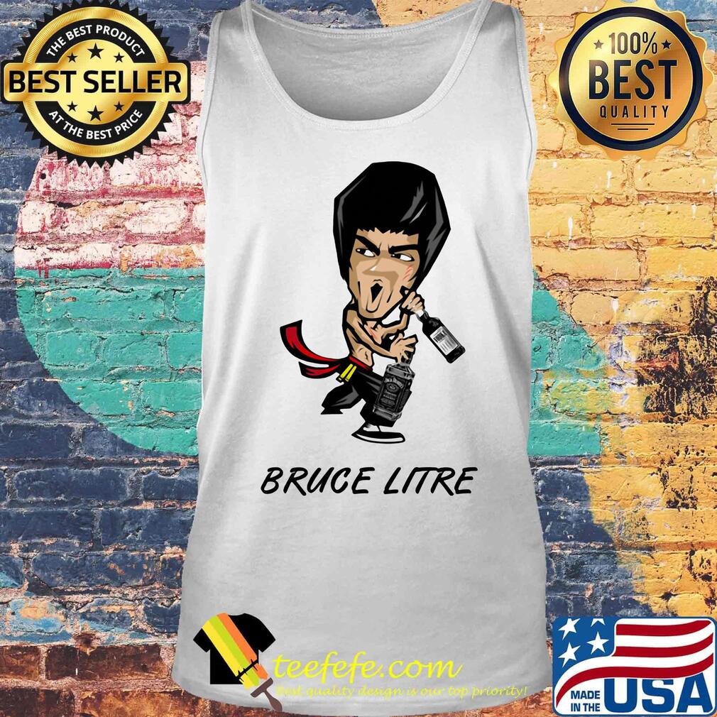 Pruce Litre with Wine Pruce Lee Shirt Tank top Pruce Litre with Wine Pruce Lee Shirt Tank top