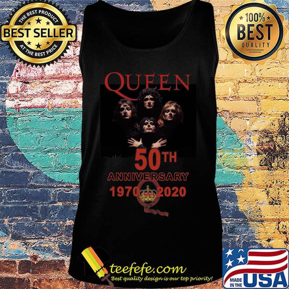 Queen band 50th anniversary 1970 2020 s Tank top Queen band 50th anniversary 1970 2020 s Tank top