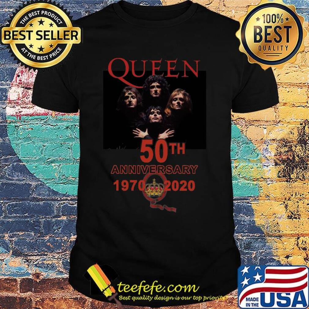 Queen band 50th anniversary 1970 2020 shirt Queen band 50th anniversary 1970 2020 shirt