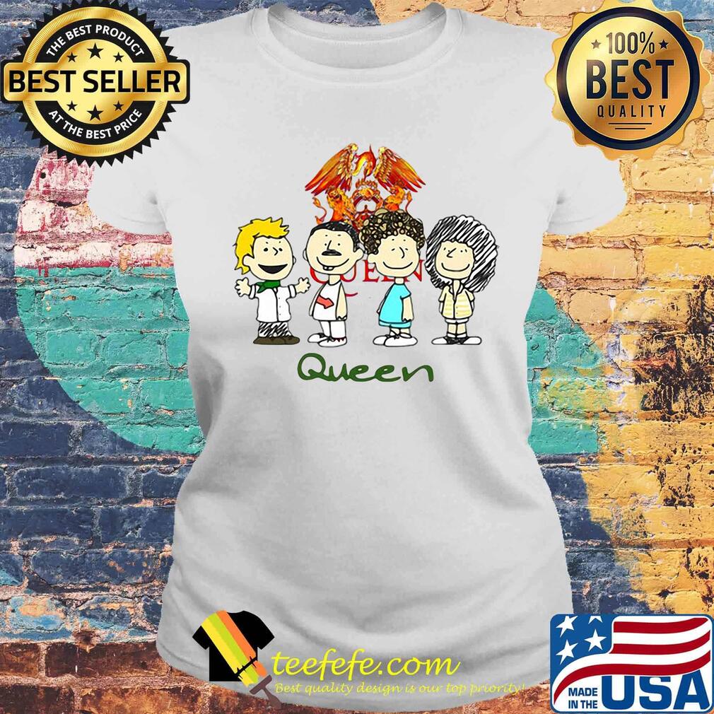 Queen band members cartoon s Laides tee Queen band members cartoon s Laides tee