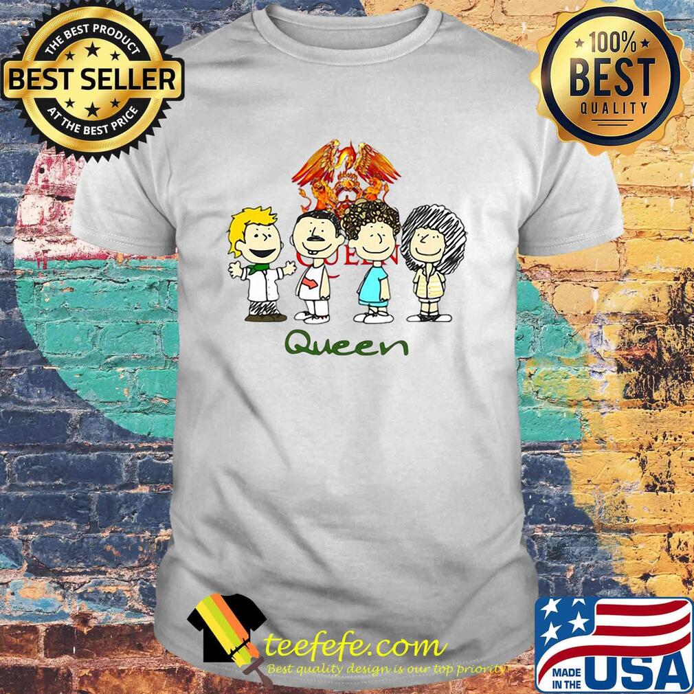Queen band members cartoon shirt Queen band members cartoon shirt