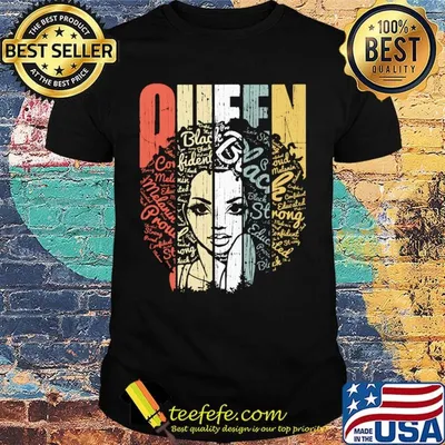 Queen Black Lives Matter Strong Melanin Shirt