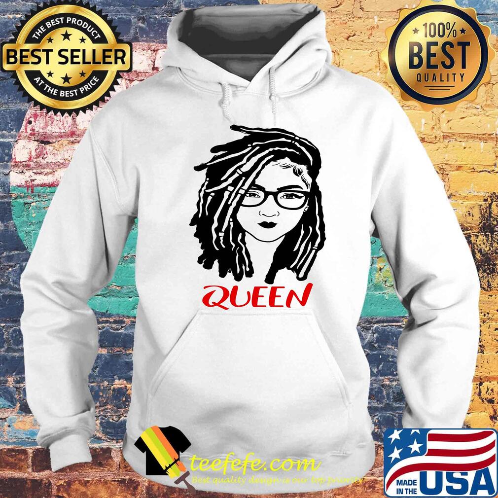 Queen Black Red Wearing Glasses Shirt Hoodie Queen Black Red Wearing Glasses Shirt Hoodie