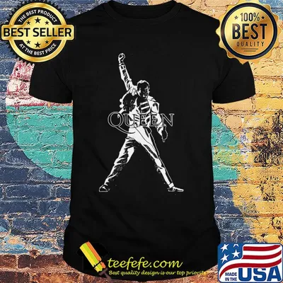 Queen legendary pose freddie mercury shirt