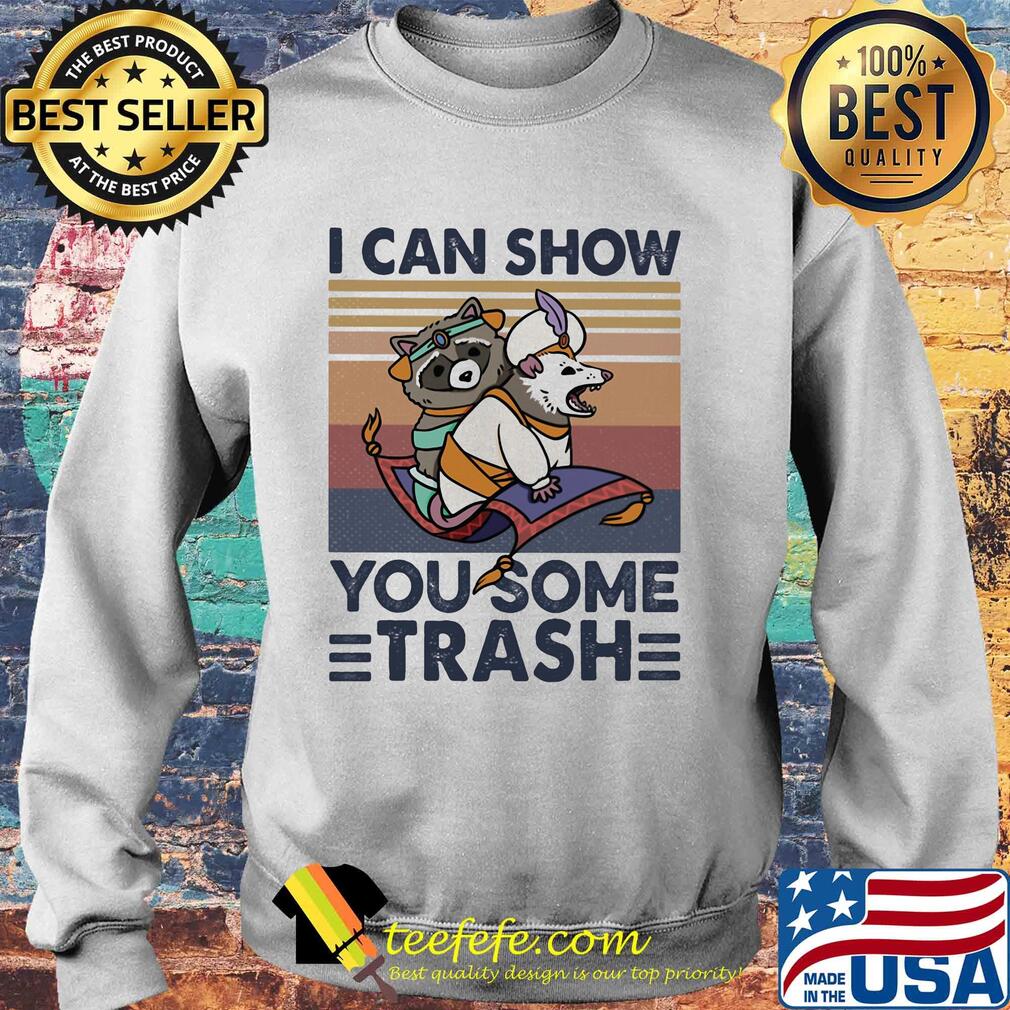 Raccoon I can show you some trash vintage retro s Sweater Raccoon I can show you some trash vintage retro s Sweater