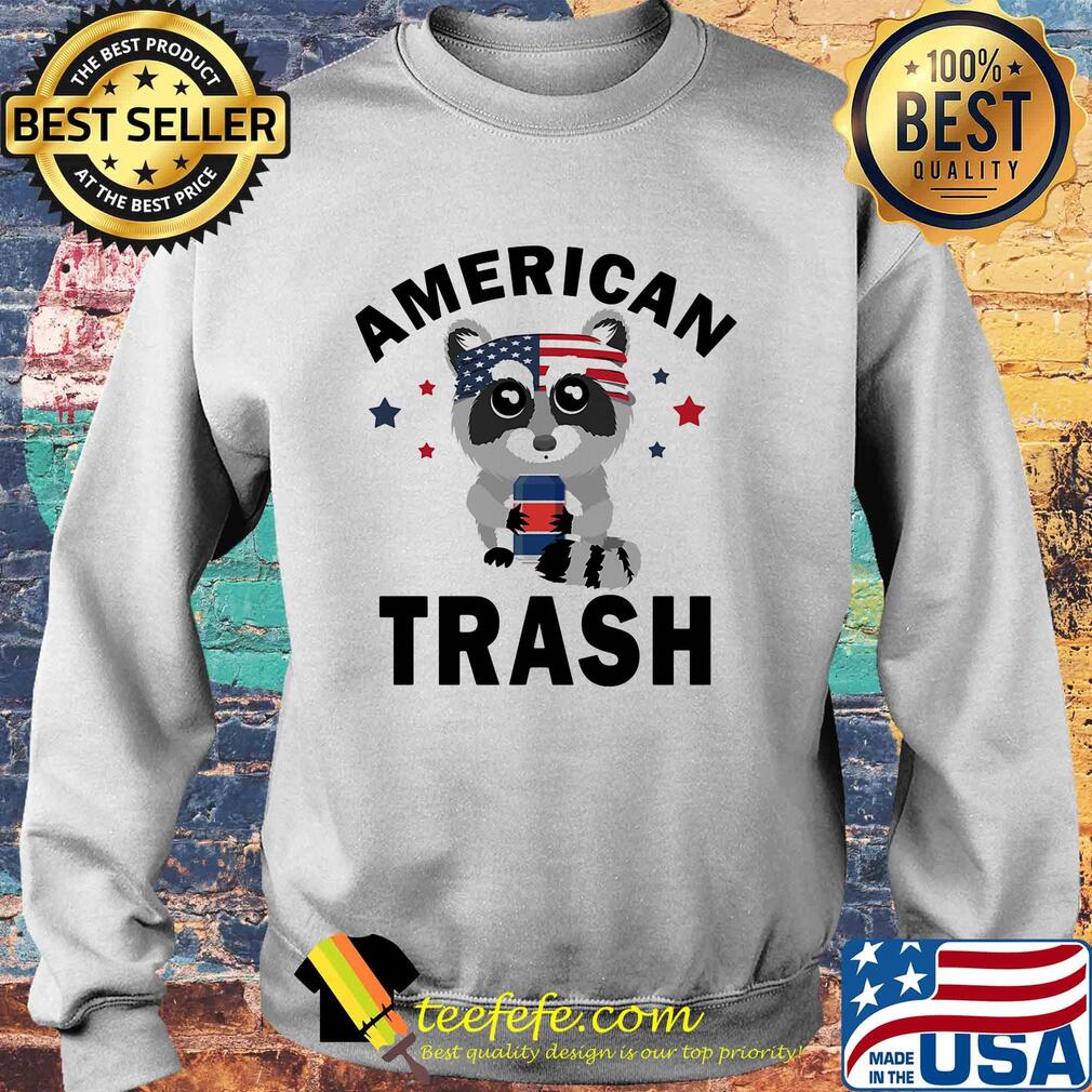 Racoon American trash flag veteran Independence day s Sweater Racoon American trash flag veteran Independence day s Sweater